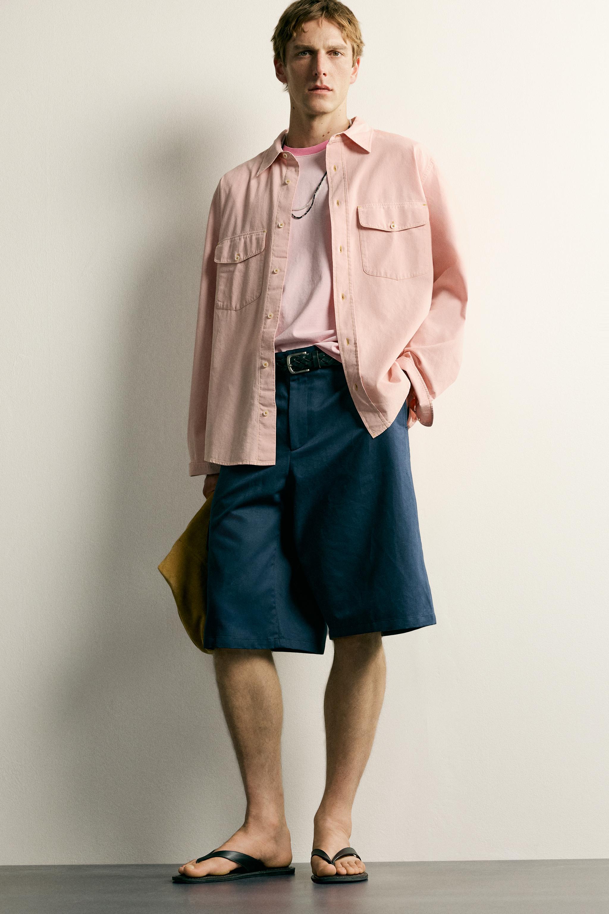 RELAXED FIT POCKET SHIRT